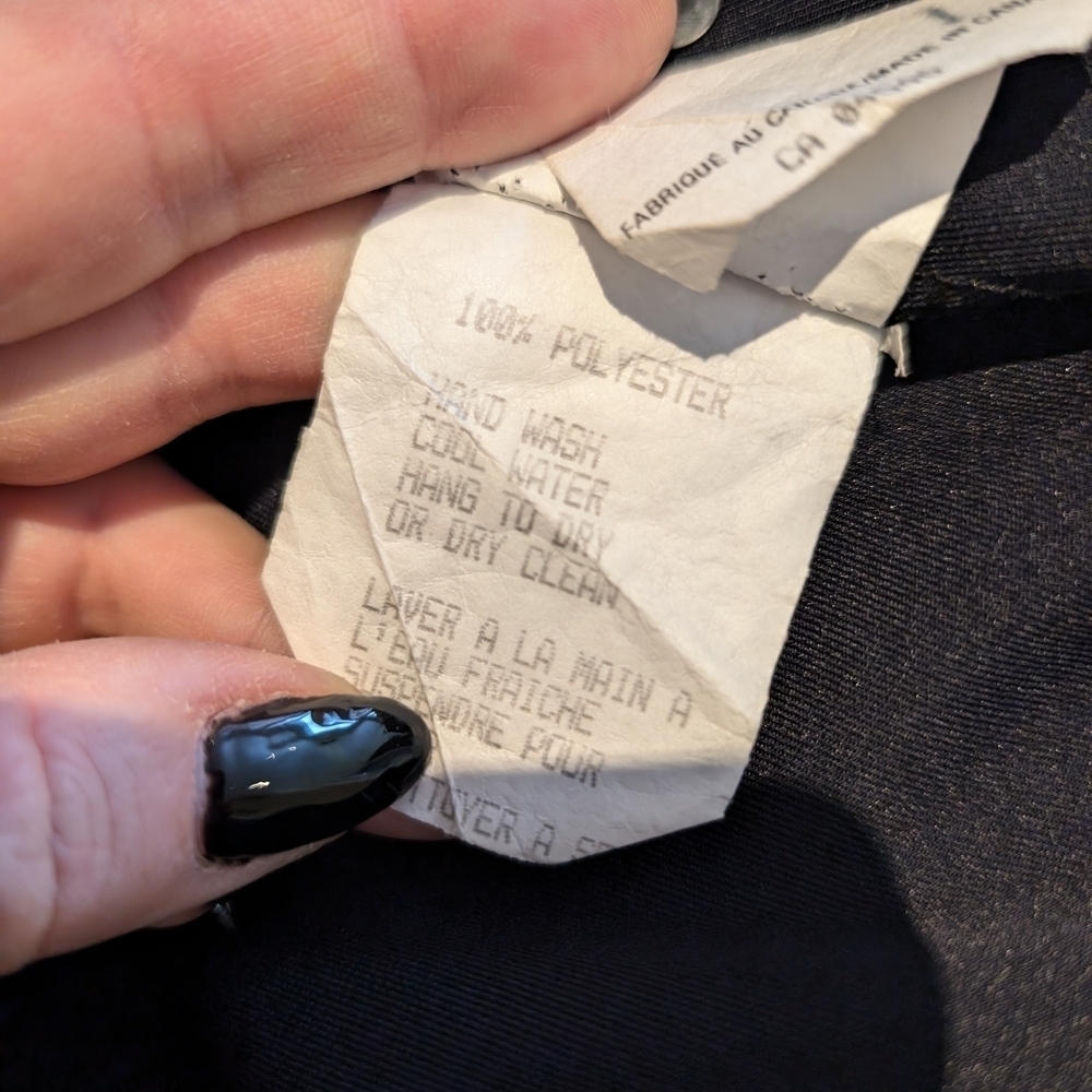 Vintage Black Short Sleeve Blazer - Picture 9 of 9